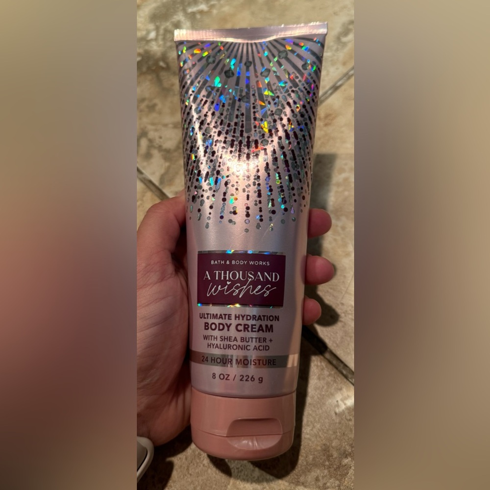 A thousand wishes body cream